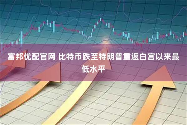 富邦优配官网 比特币跌至特朗普重返白宫以来最低水平