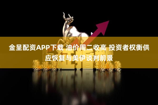 金呈配资APP下载 油价周二收高 投资者权衡供应恢复与美伊谈判前景